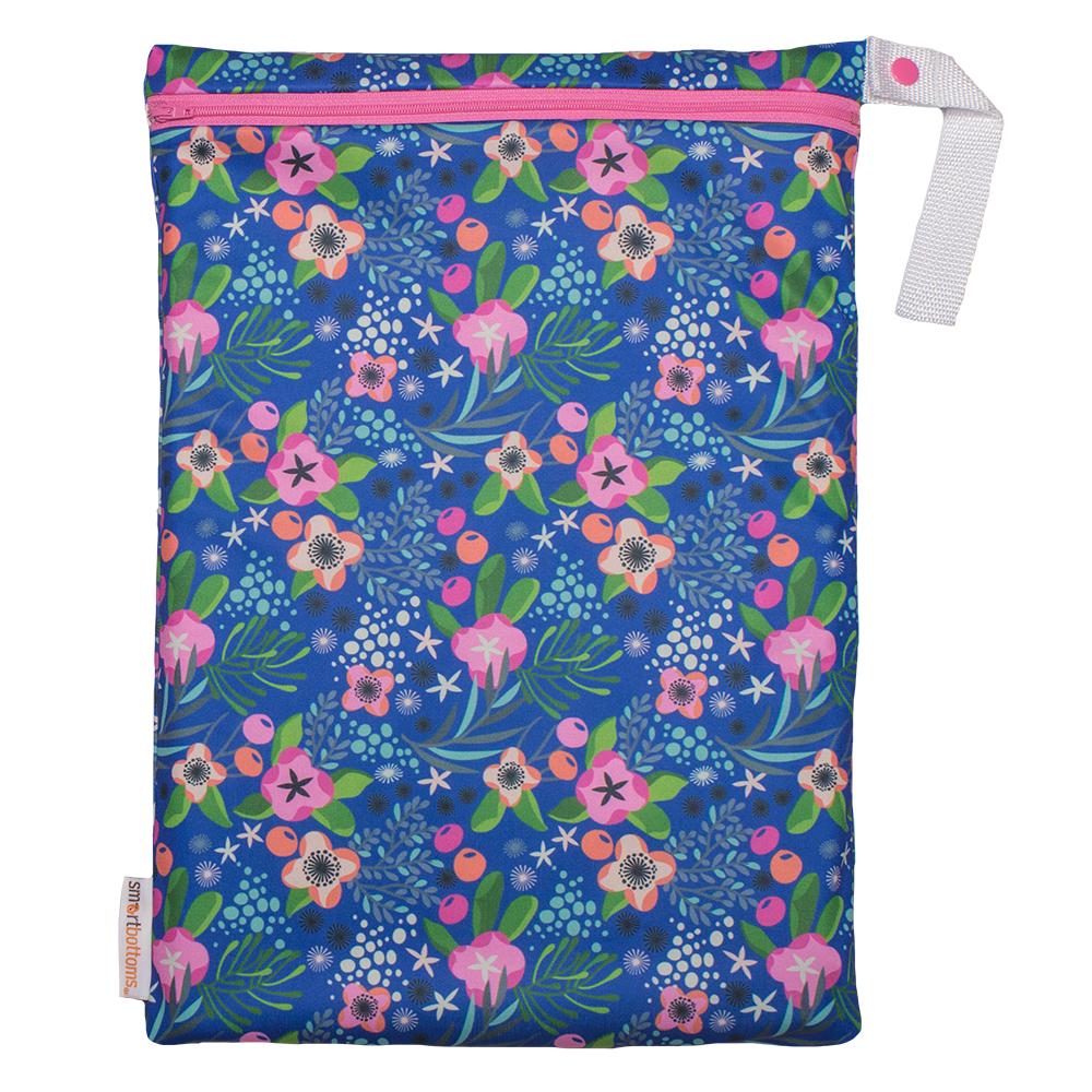 Smart Bottoms On-The-Go Medium Wet Bag-Wet Bag-Smart Bottoms-Isla Flor-The Nappy Market