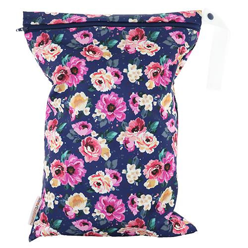 Smart Bottoms On-The-Go Medium Wet Bag-Wet Bag-Smart Bottoms-Petit Bouquet-The Nappy Market