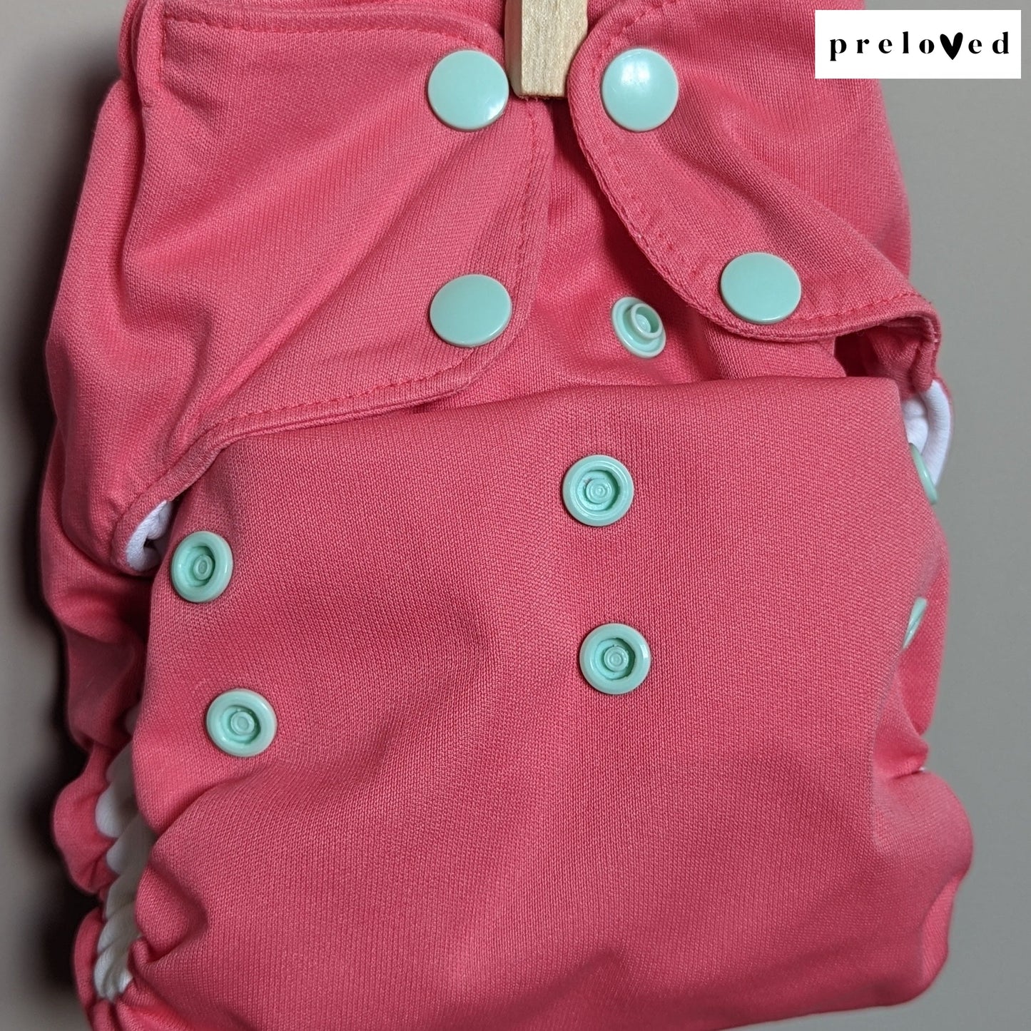 Smart Bottoms Organic AOI (2 set)-All In One Nappy-Smart Bottoms-Pink Floral-The Nappy Market