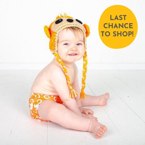 Tots Bots Bamboozle Stretchie Fitted Nappy-Fitted Nappy-Tots Bots-ChimPANTzee-The Nappy Market