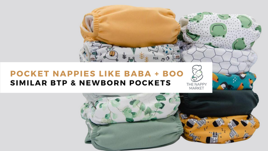 Pocket Nappies like Baba + Boo BTP Newborn