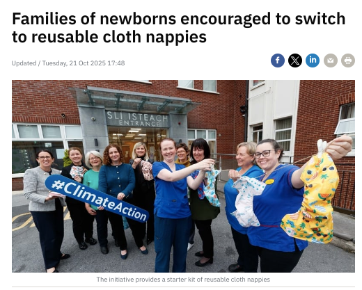 Reusable Nappy Scheme Ireland