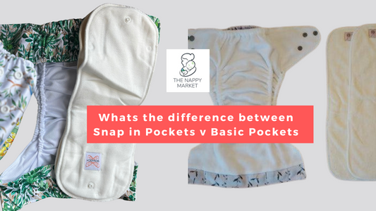 Snap in Pocket v Basic Pocket Nappies