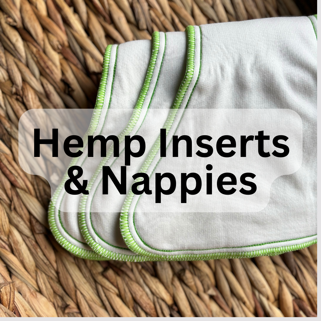 Hemp Nappies and Inserts | Natural Cloth Absorbency for Heavy Wetters ...