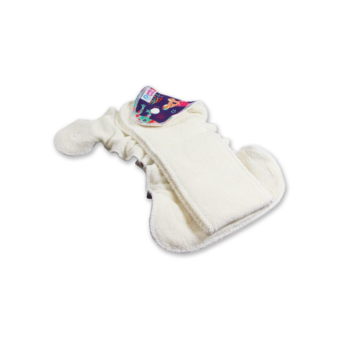 Petit Lulu Newborn Fitted Nappy-Fitted Nappy-Petit Lulu-Flower Meadow-The Nappy Market