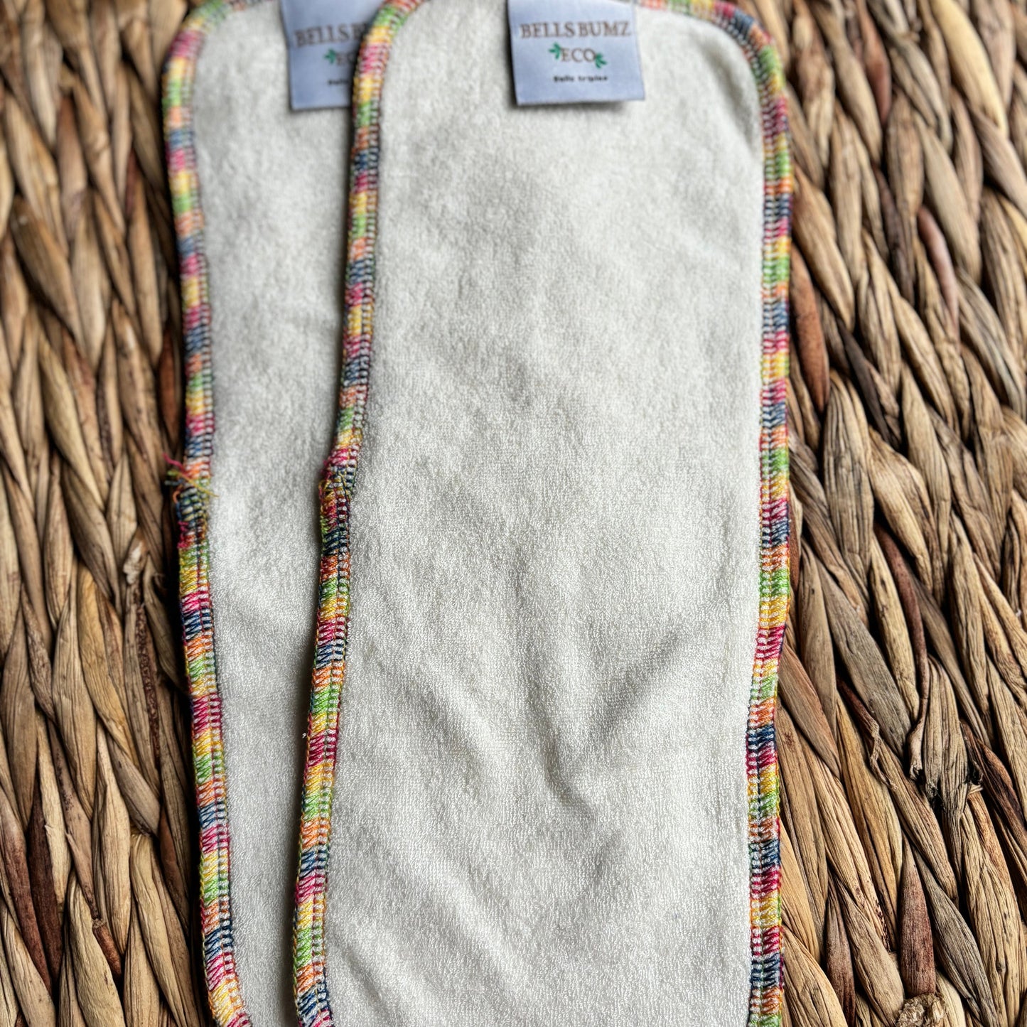 Bells Bumz Triples Insert (2 layers bamboo 1 layer hemp)-Inserts-Bells Bumz-The Nappy Market