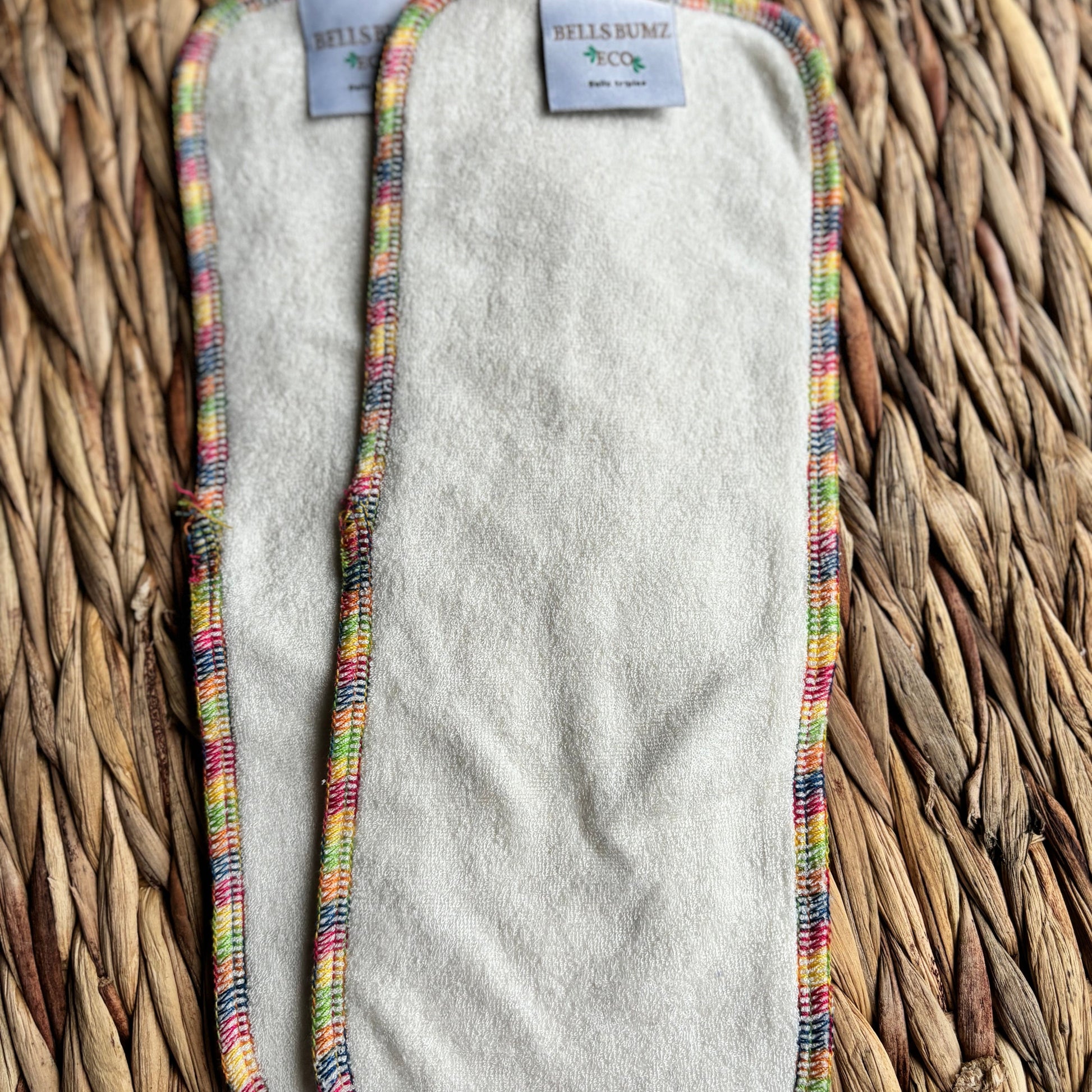 Bells Bumz Triples Insert (2 layers bamboo 1 layer hemp)-Inserts-Bells Bumz-The Nappy Market