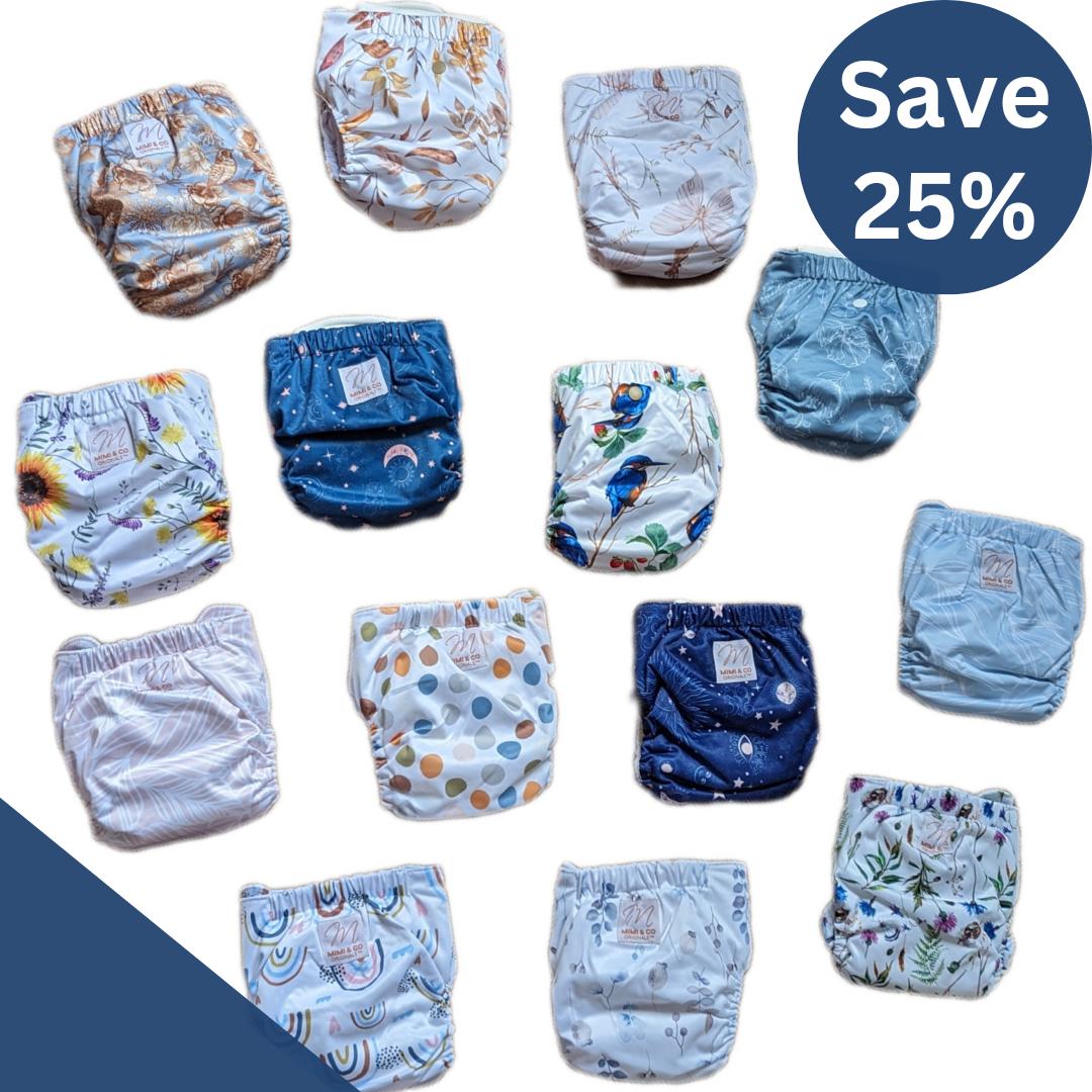 Mimi & Co Originals Value Nappy Bundle Save 25%-Bundle-Mimi & Co-The Nappy Market