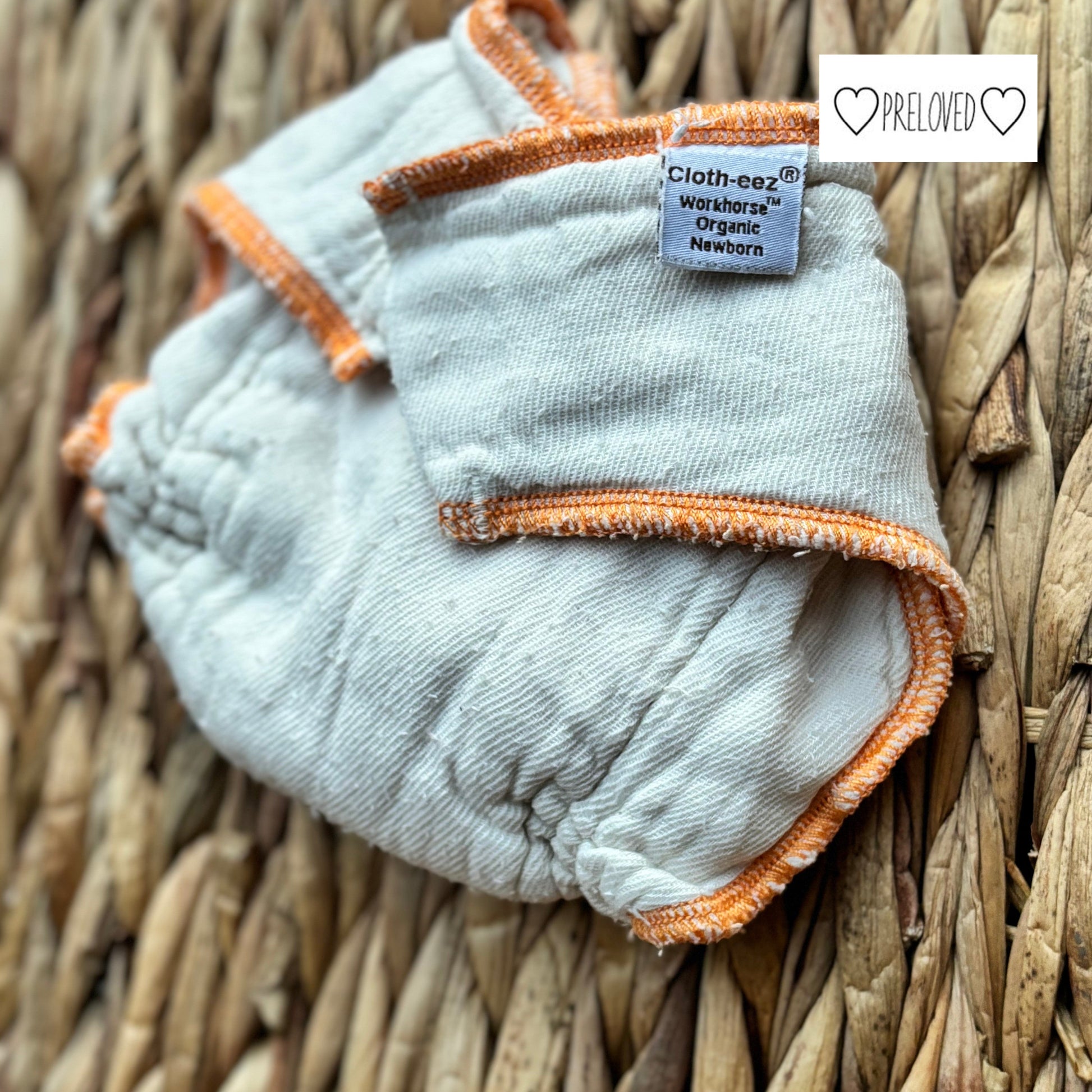 Cloth Eez Workhorse Organic Cotton Fitted Cloth Nappy-Fitted Nappy-Cloth Eez-The Nappy Market
