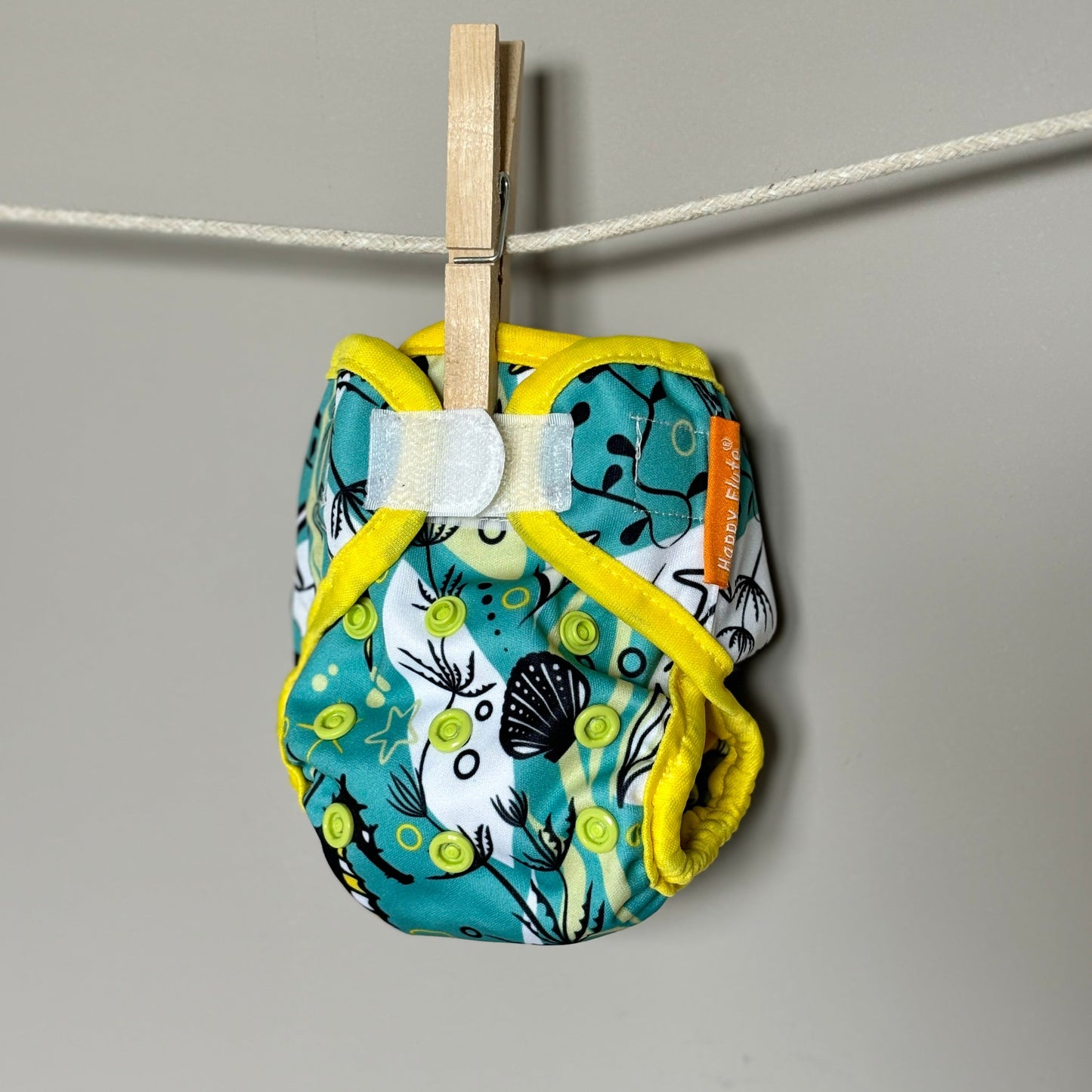Happy Flute Newborn Nappy Cover-The Nappy Market-The Nappy Market