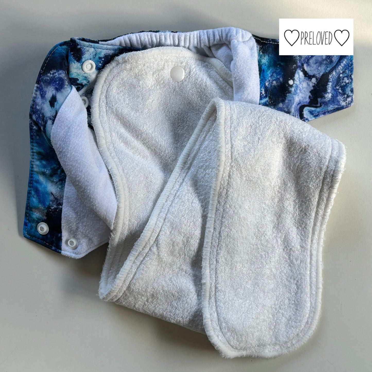 Earthside Eco Bums Snap in Pocket Nappy-Snap in with Pocket-Earthside Eco Bums-Western Waters-The Nappy Market
