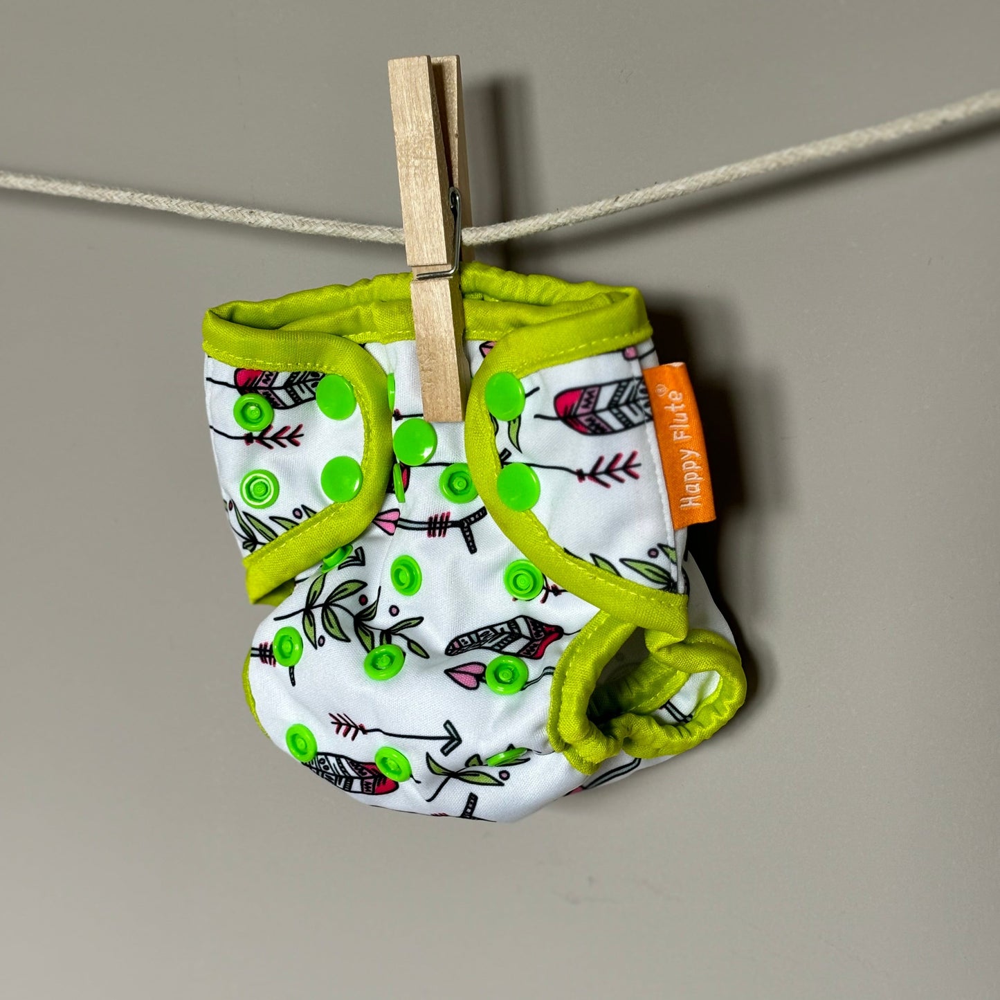 Happy Flute Newborn Nappy Cover-The Nappy Market-The Nappy Market