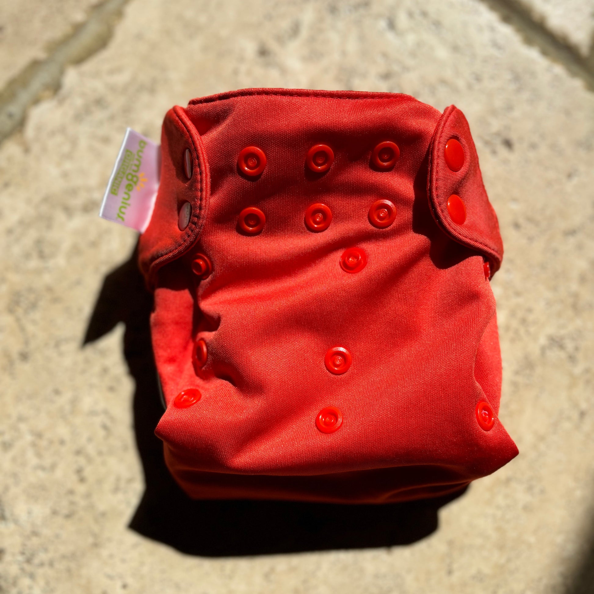 Bum Genius Elemental AIO Organic Cotton Cloth Nappy-All In One Nappy-BumGenius-Black-The Nappy Market