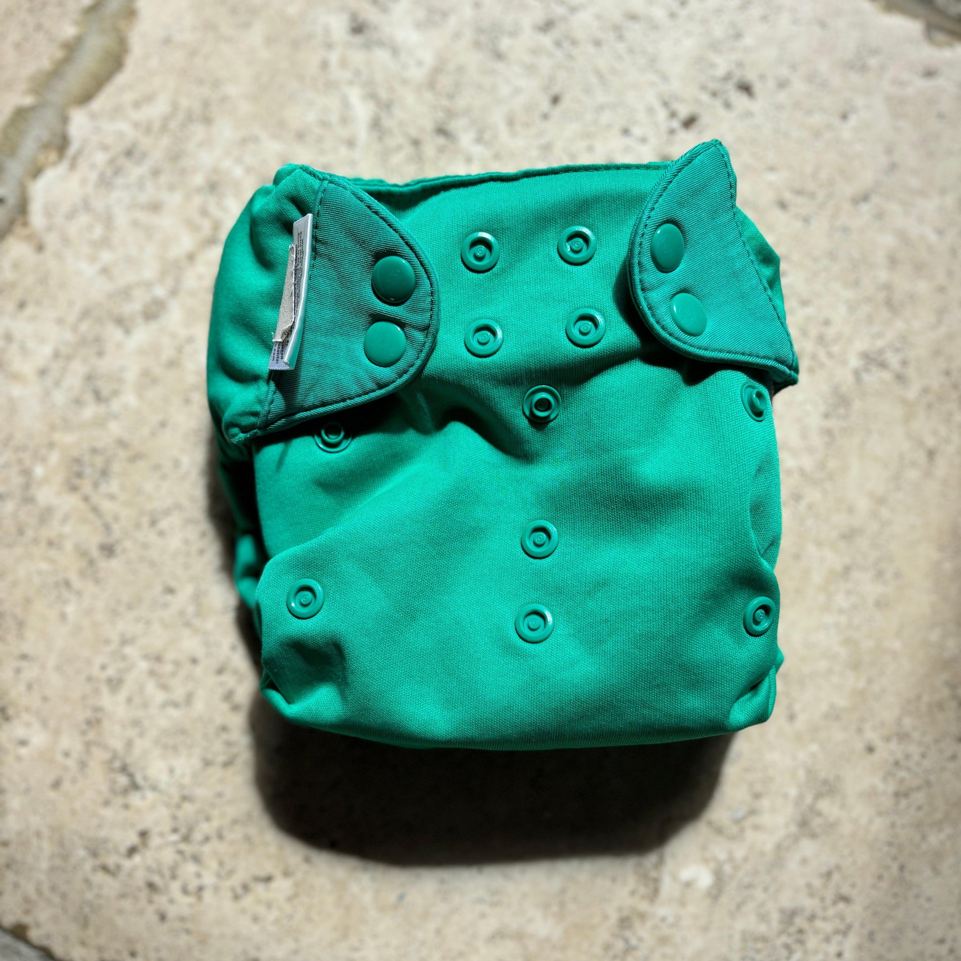 Bum Genius Elemental AIO Organic Cotton Cloth Nappy-All In One Nappy-BumGenius-Dark Green-The Nappy Market