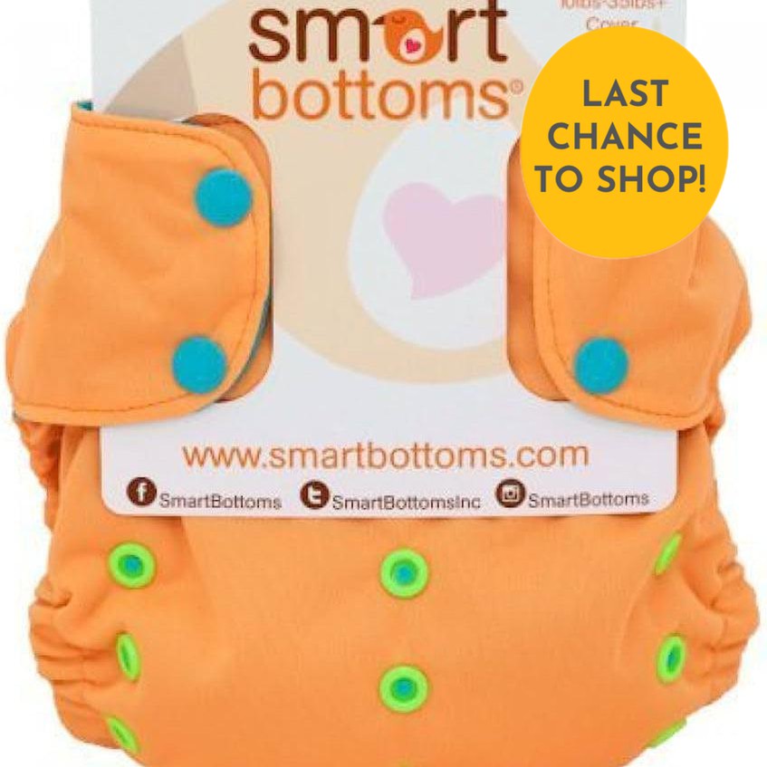 Smart Bottoms Too Smart Cover 2.0 Double Gusset CLEARANCE-Wrap-Smart Bottoms-Toucan-The Nappy Market