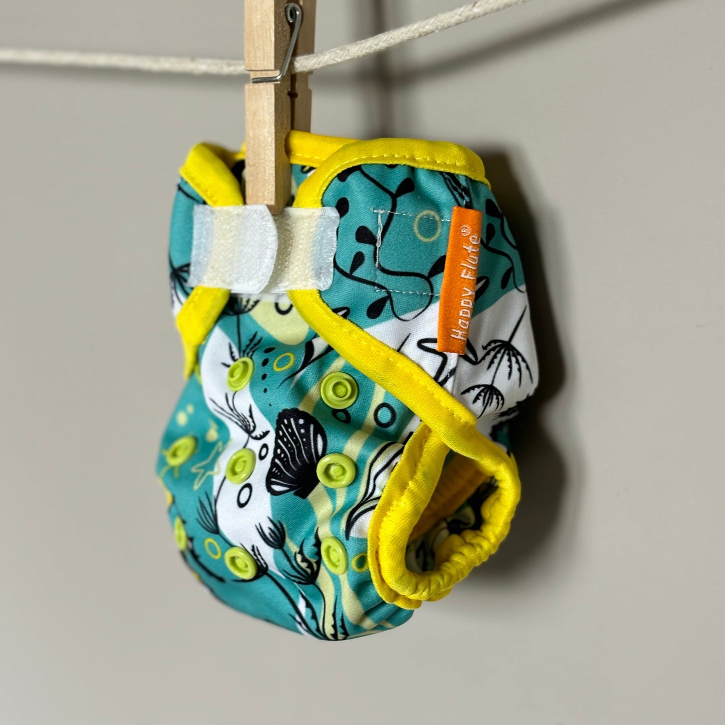 Happy Flute Newborn Nappy Cover-The Nappy Market-The Nappy Market