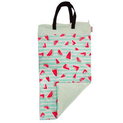 Avo + Cado - Extra Large Wet Bag - Double Zips-Wet Bag-Avo + Cado-Melons-The Nappy Market