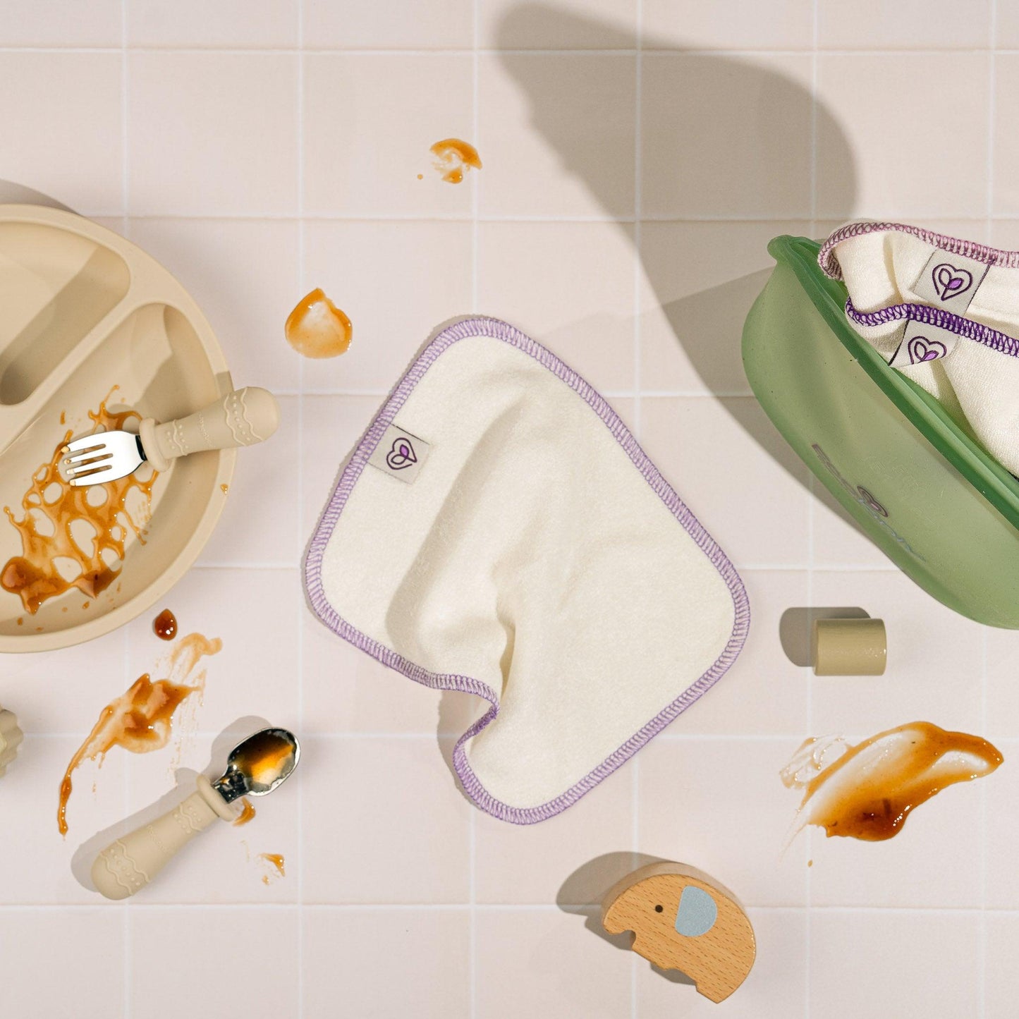 EcoKinly Reusable Wipes Kit-The Nappy Market-The Nappy Market