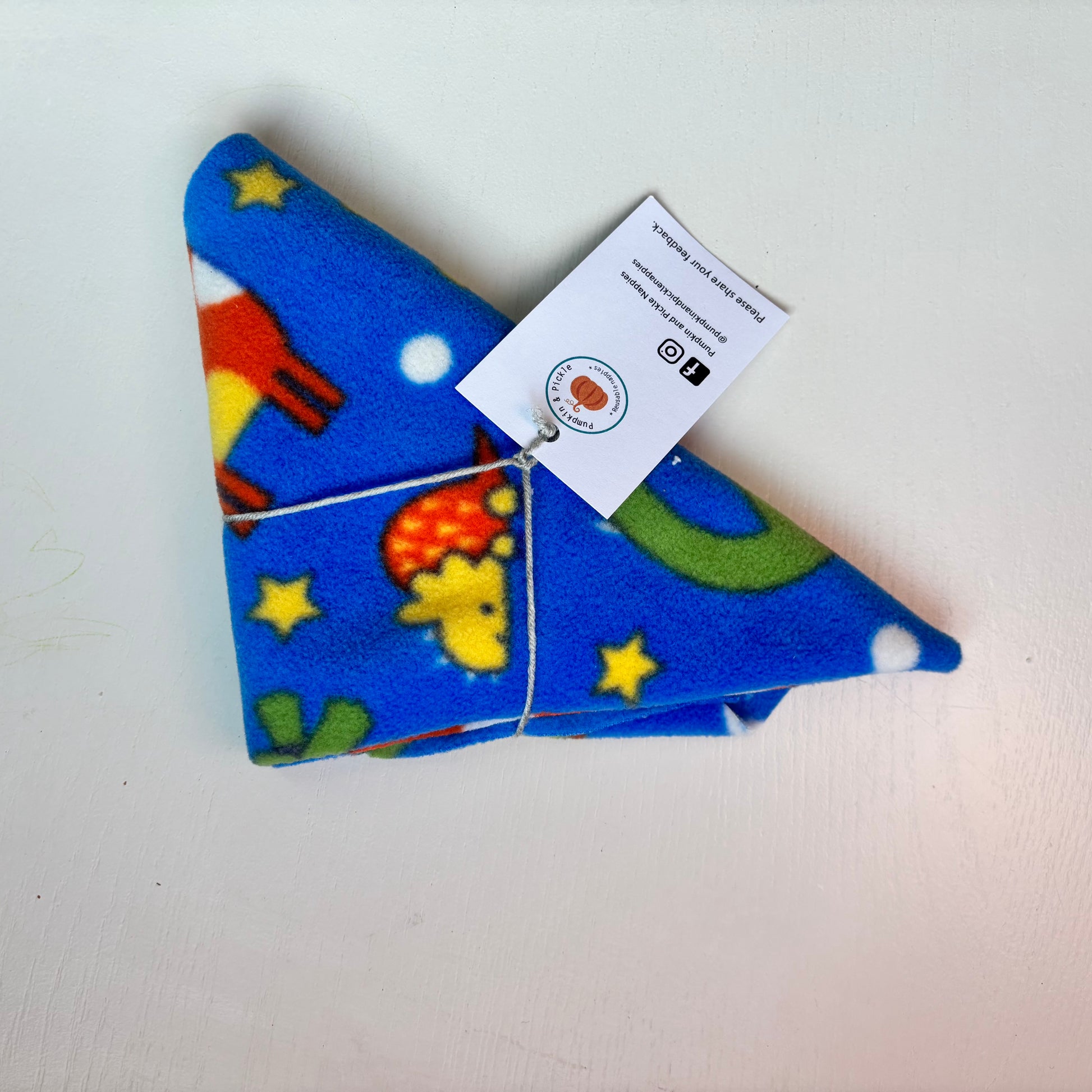 Pumpkin & Pickle Fleece Liners - Terry Triangles-Accessories-Pumpkin & Pickle-The Nappy Market