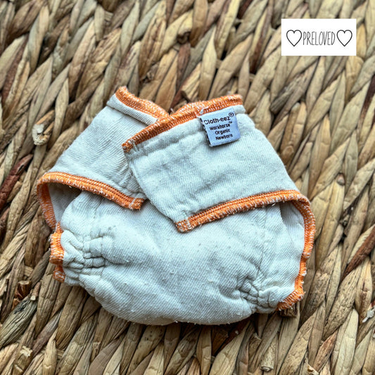 Cloth Eez Workhorse Organic Cotton Fitted Cloth Nappy-Fitted Nappy-Cloth Eez-The Nappy Market