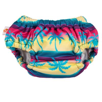 Smart Bottoms Lil Swimmers Swim Nappy - Small 8-16lbs-Swim Nappy-Smart Bottoms-Tropic Like It's Hot-The Nappy Market
