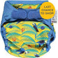 Close Parent All in Two Reusable Nappy - Parrot LAST STOCK REMAINING-All in Two Nappy-Close-The Nappy Market