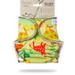 Petit Lulu Newborn Fitted Nappy-Fitted Nappy-Petit Lulu-Savannah-The Nappy Market