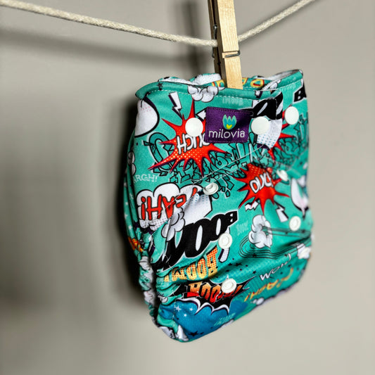 Milovia Pocket Cloth Nappy-Pocket Nappy-Milovia-The Nappy Market