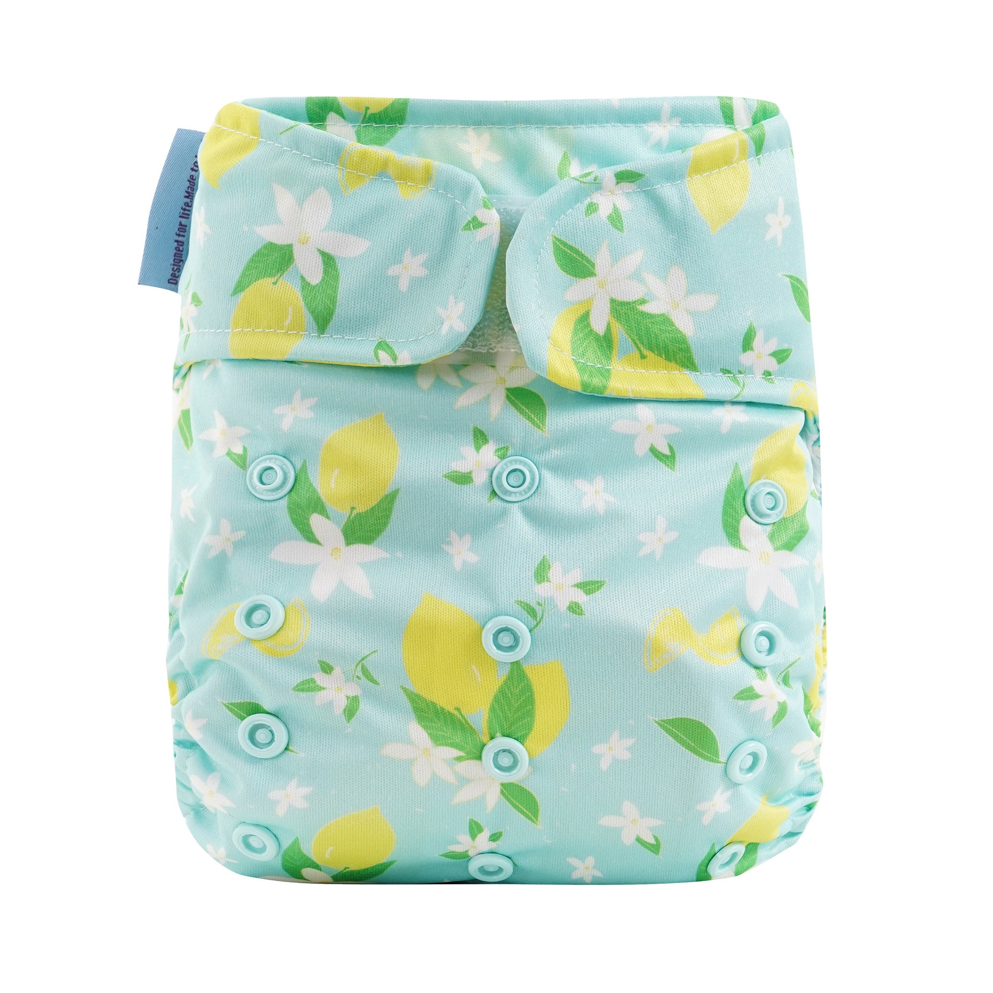 EcoKinly Grab & Go Reusable Nappy-All In One Nappy-Ecokinly-Lemonchello-The Nappy Market