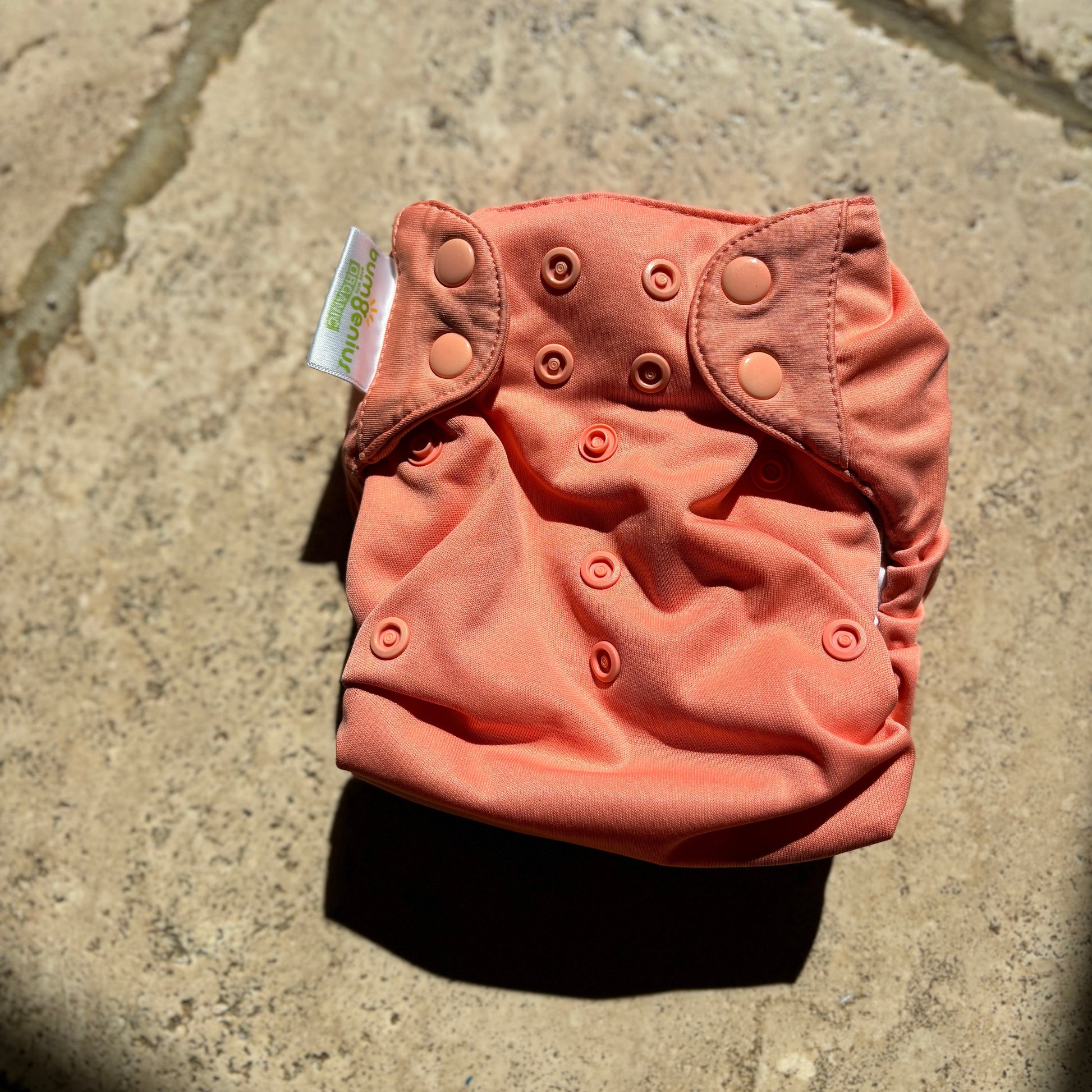 Bum Genius Elemental AIO Organic Cotton Cloth Nappy-All In One Nappy-BumGenius-Kiss-The Nappy Market