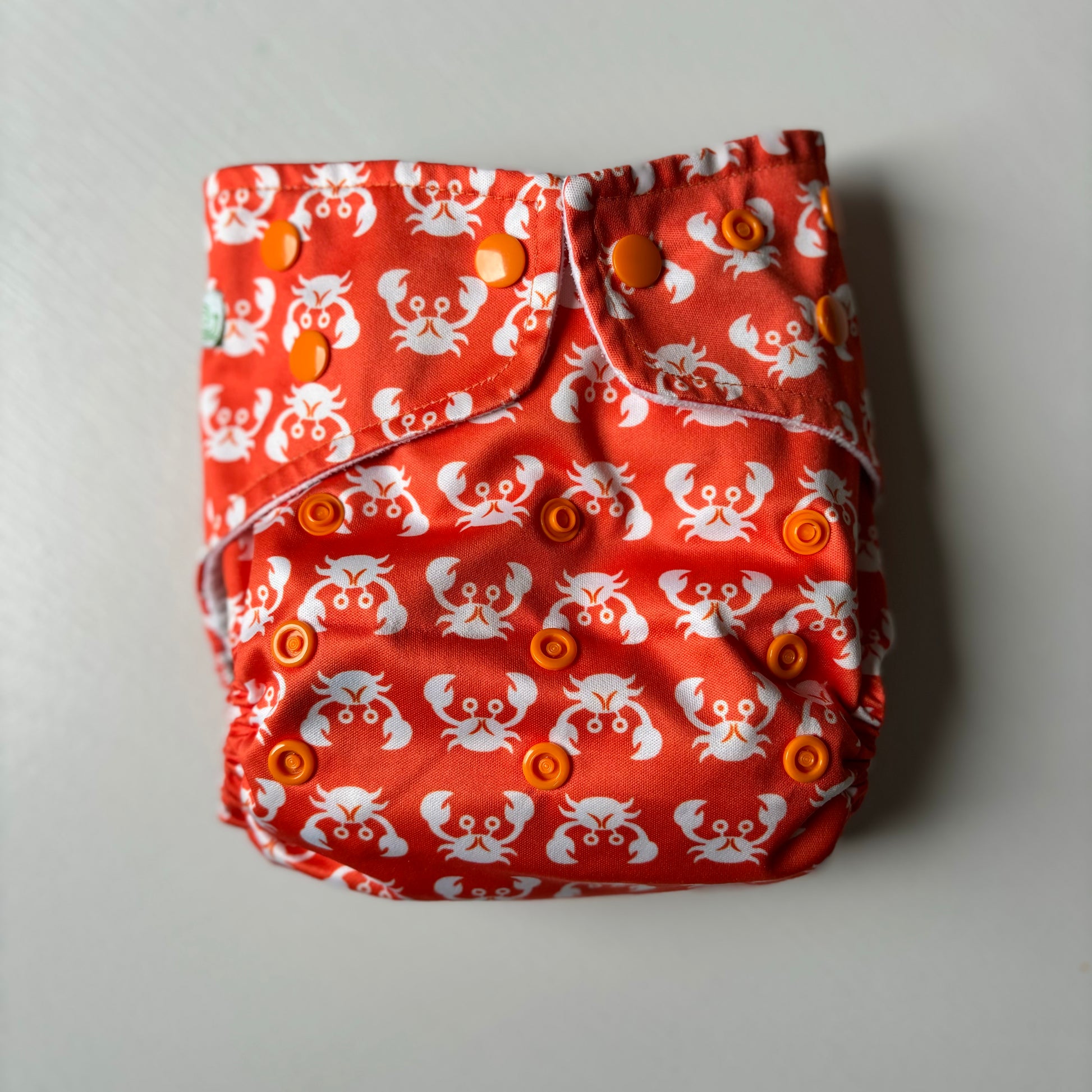 Baba + Boo One Size Pocket Nappy-Pocket Nappy-Baba + Boo-Crabs-The Nappy Market