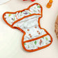 EcoKinly Newborn Reusable Nappy-All in Two Nappy-Ecokinly-Aster-The Nappy Market
