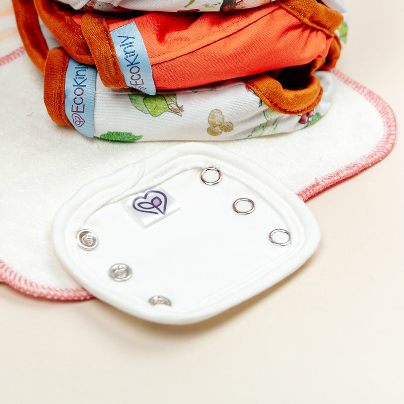 EcoKinly Baby Vest Extenders - 3 pack-Accessories-Ecokinly-Wildflower Trio-The Nappy Market