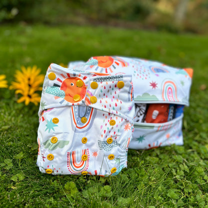 Starter Pocket Cloth Nappy Bundle-Bundle-The Nappy Market-Wild Atlantic Way-The Nappy Market