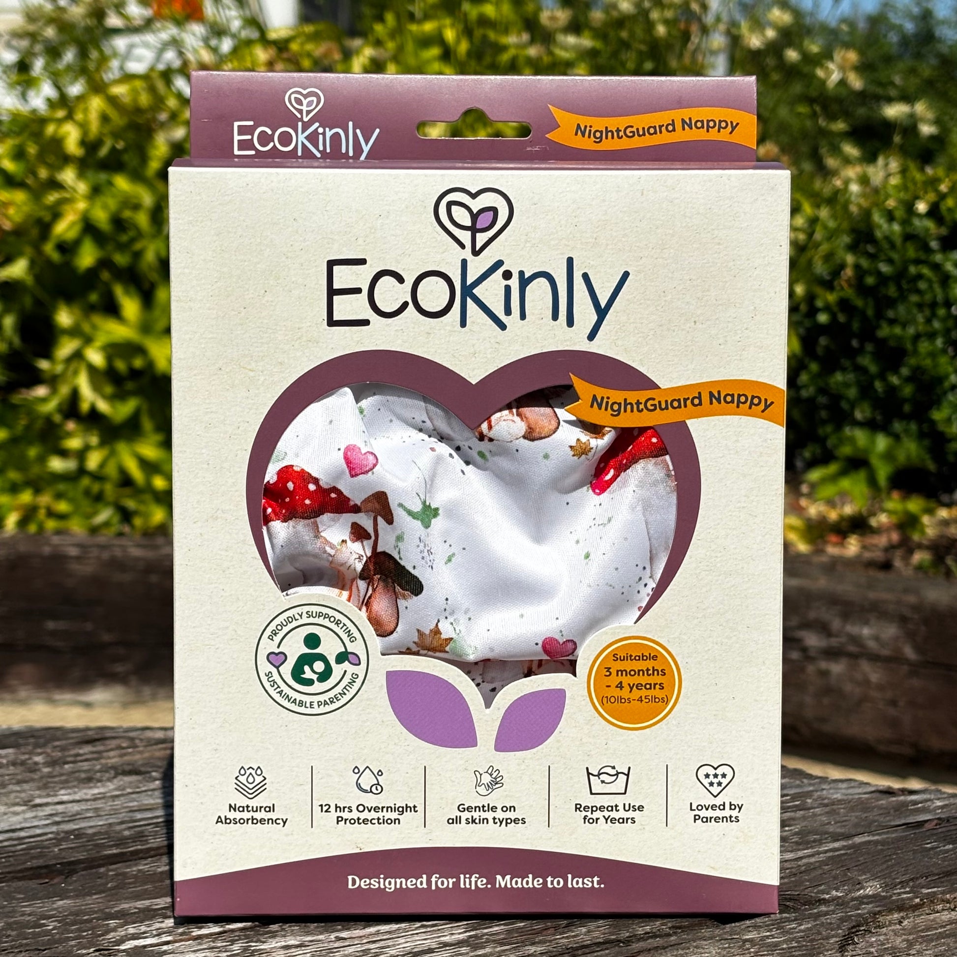 NightGuard 12 Hour Protection Reusable Night Cloth Nappy-Night Nappy-Ecokinly-Saltee-The Nappy Market