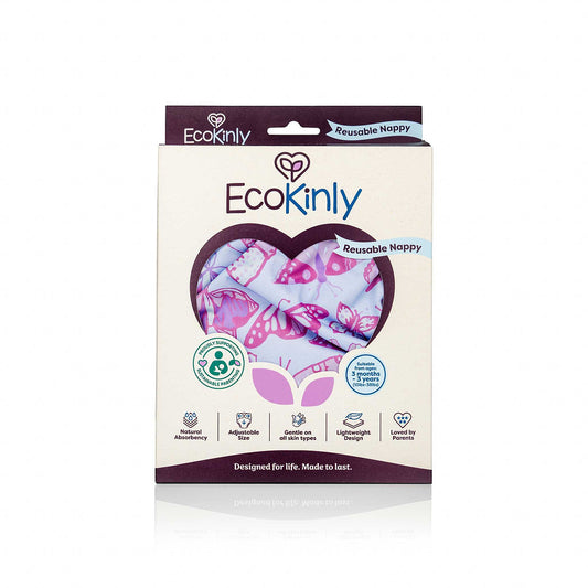 EcoKinly Grab & Go Reusable Nappy-All In One Nappy-Ecokinly-Downstream-The Nappy Market