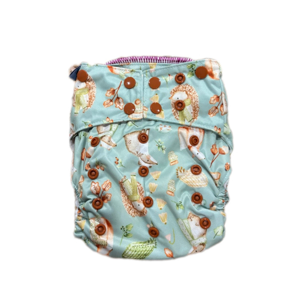 EcoKinly Cotton Bamboo Pocket Cloth Nappy-Pocket Nappy-Ecokinly-Hedgerow-The Nappy Market