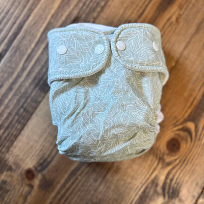 WeeCare Easy Nappy - Size 2 (8kg +)-All in Two Nappy-WeeCare-Mint-The Nappy Market