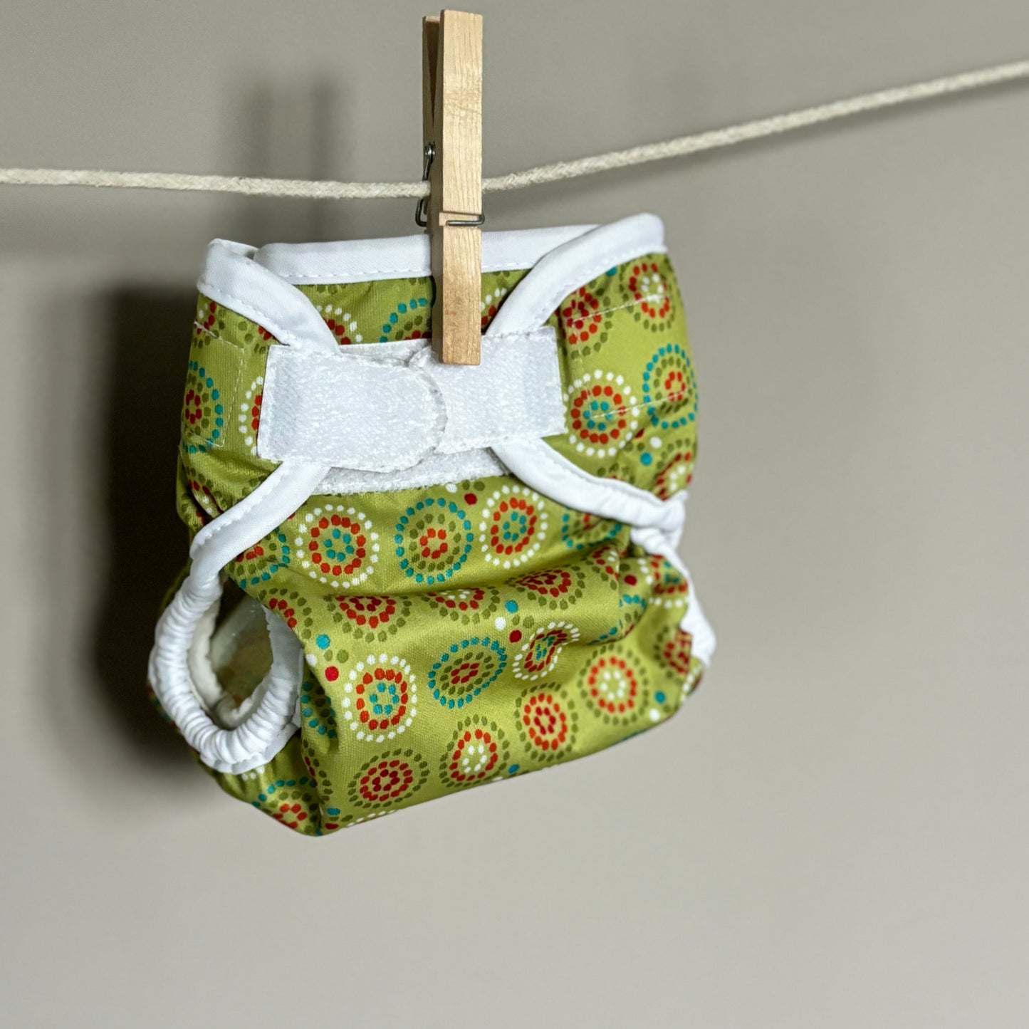 Bummis Super Whisper Nappy Wrap Newborn Velcro-Wrap-Bummis-Daisy-The Nappy Market