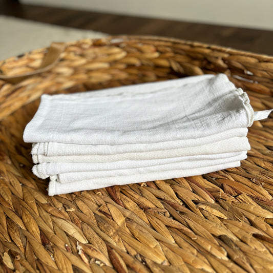 Organic Muslin Flat Nappies-The Nappy Market-50 x 50-The Nappy Market