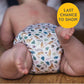 Baba + Boo One Size Pocket Nappy-Pocket Nappy-Baba + Boo-Acorns-The Nappy Market