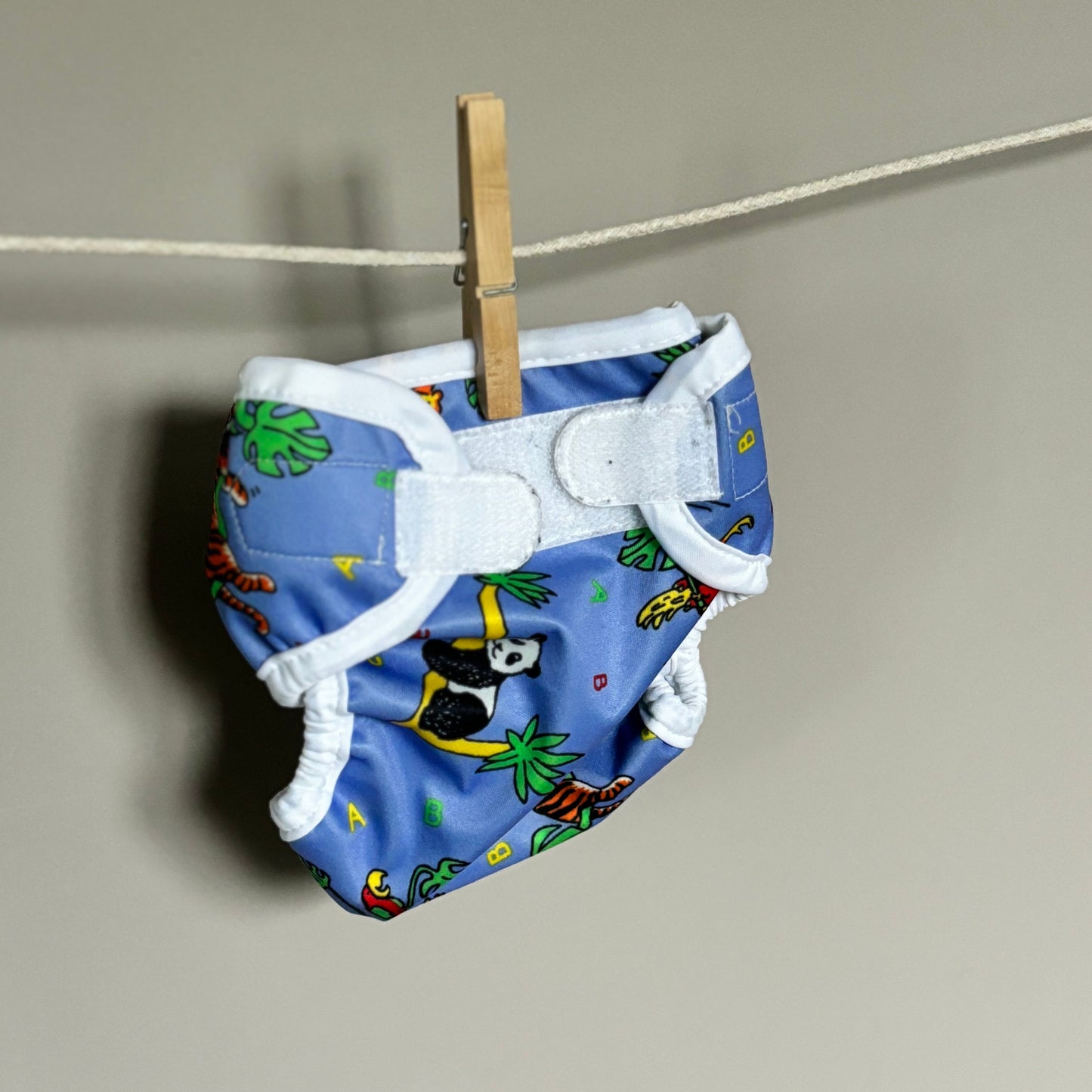 Bummis Super Whisper Nappy Wrap Newborn Velcro-Wrap-Bummis-Daisy-The Nappy Market