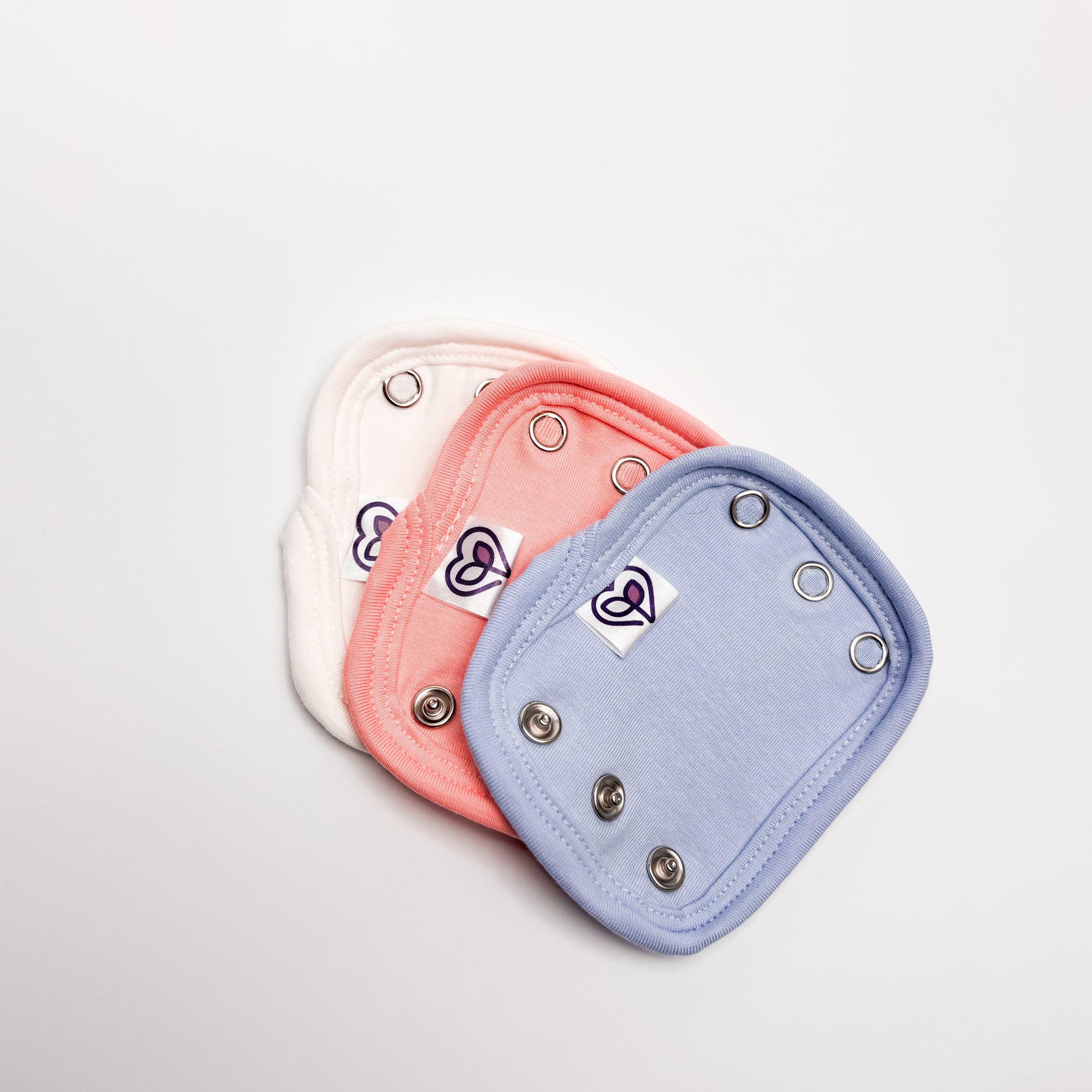 EcoKinly Baby Vest Extenders - 3 pack-Accessories-Ecokinly-Daydream Trio-The Nappy Market