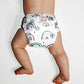Mimi & Co Originals 1.0 Snap in Two Pocket Nappy-Snap in with Pocket-Mimi & Co-Boho Rainbow-The Nappy Market