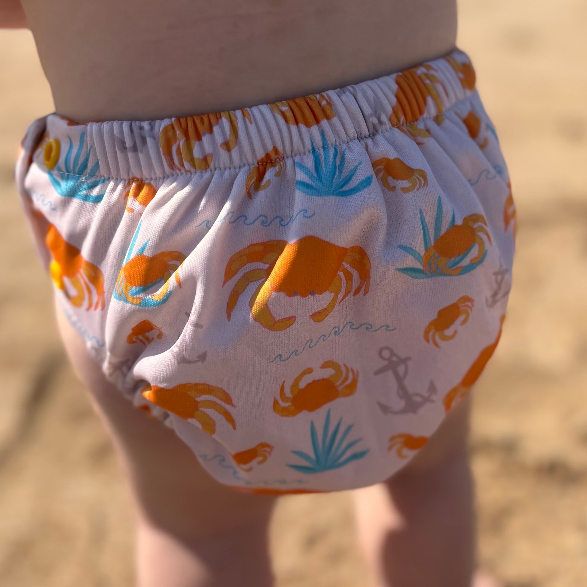 EcoKinly Splash & Dash Reusable Swim Nappy-Swim Nappy-Ecokinly-Scuttle-0-1 Years / Small - Medium-The Nappy Market