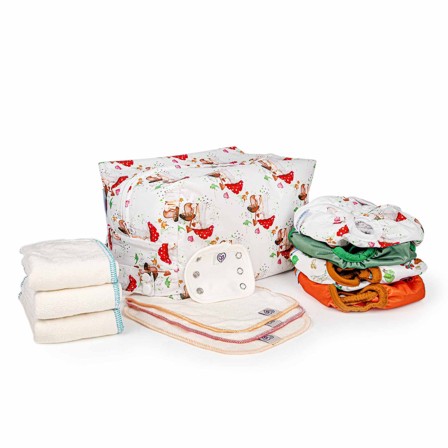 EcoKinly Nappy Starter Kit Newborn 0-3 months-Bundle-Ecokinly-Homegrown-1-2 Days (1 Kit)-The Nappy Market