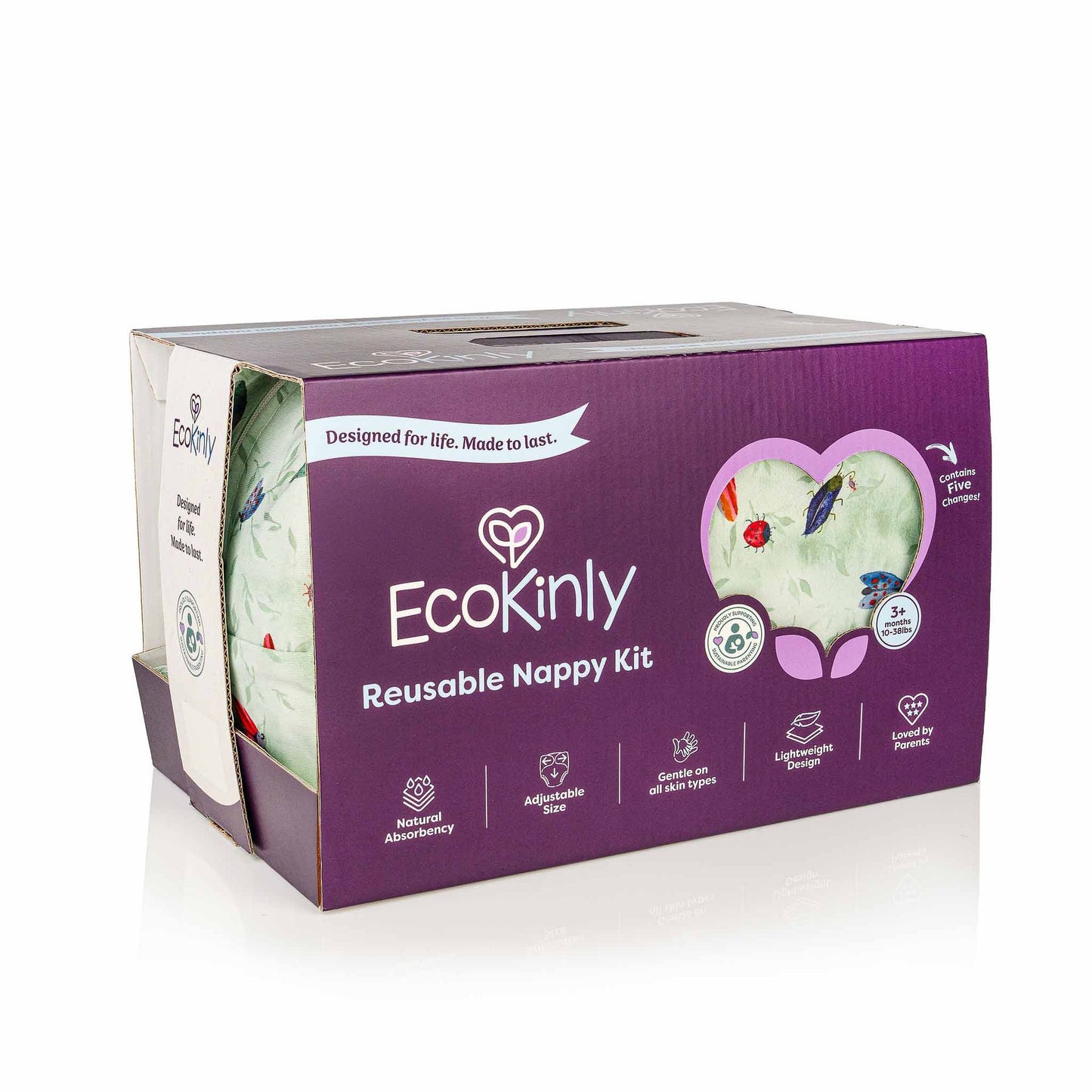 EcoKinly Starter Kit 3 months - 3 years-Bundle-Ecokinly-Downstream-1-2 days (1 Kit)-The Nappy Market