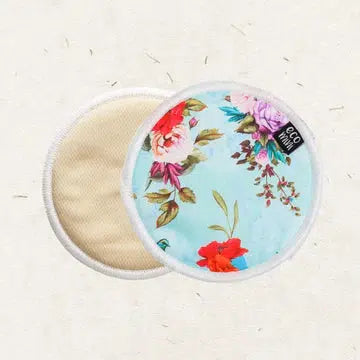 Eco Mini Stay Dry Breast Pads - Single Pair-Accessories-Eco Mini-Secret Garden-The Nappy Market
