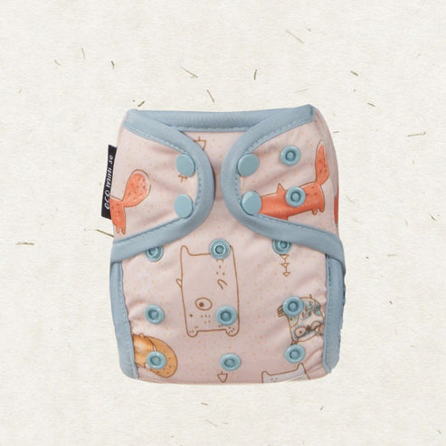 Eco Mini Newborn Cloth Nappy Covers-Wrap-Eco Mini-Better Together-The Nappy Market