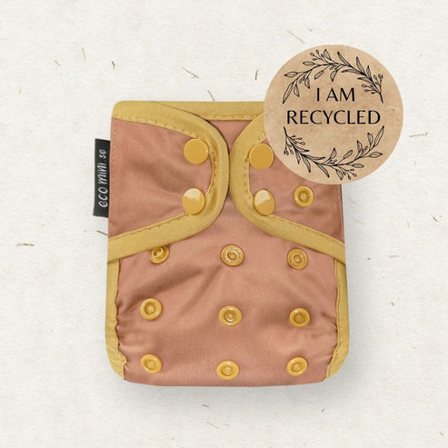 Eco Mini Newborn Cloth Nappy Covers-Wrap-Eco Mini-Fawn-The Nappy Market